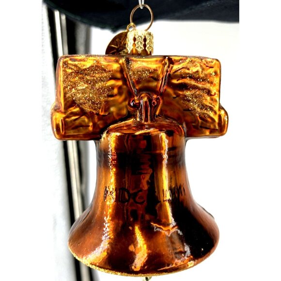 Radko Christmas Ornament Liberty Bell USA Patriotic 4th Of July 1753 3.5" - Picture 1 of 6